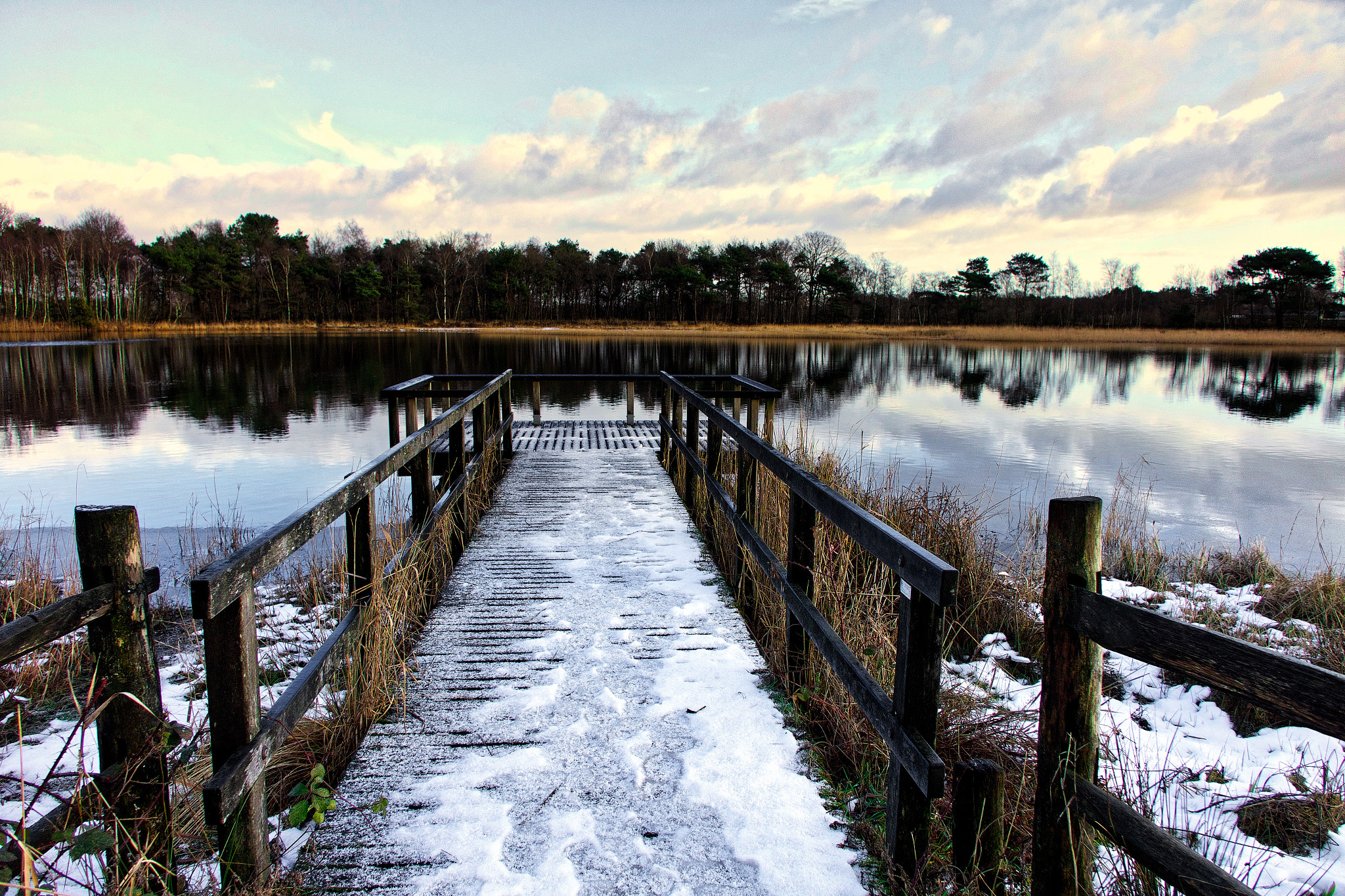 Sony Cyber-shot DSC-RX10 sample photo. Winter landscape in holland. photography