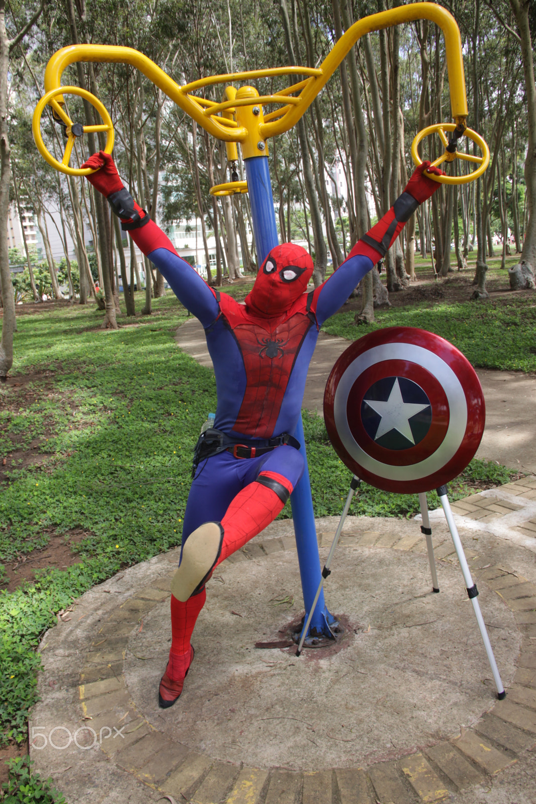 Canon EOS 50D sample photo. Homem aranha no brasil photography