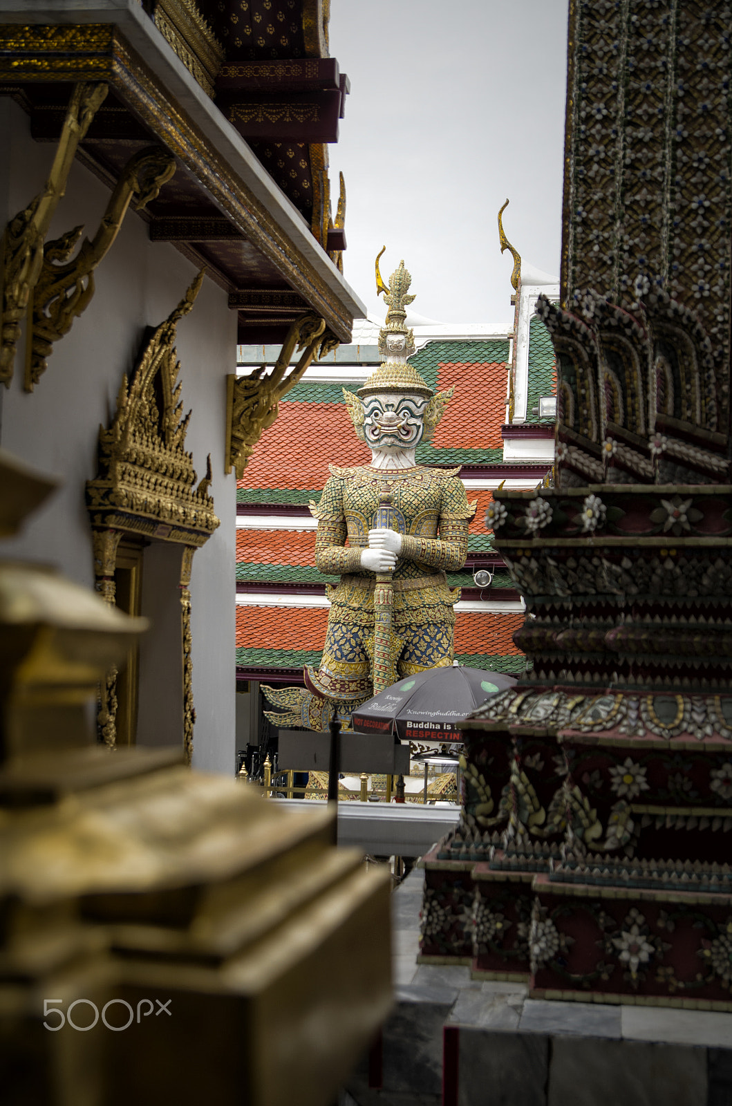 Pentax K-50 sample photo. Grand palace bangkok photography