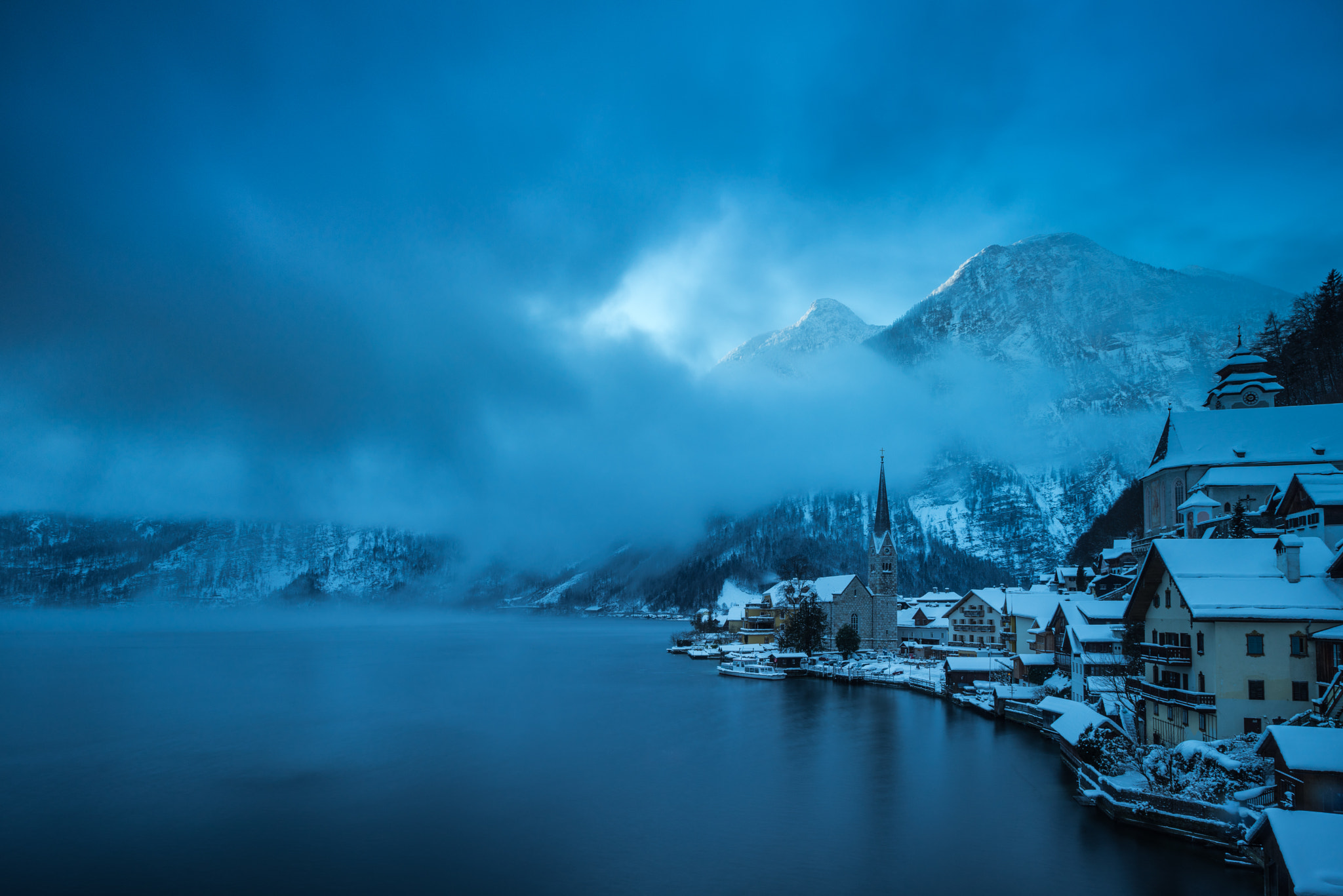 Sony a7R sample photo. Hallstatt photography