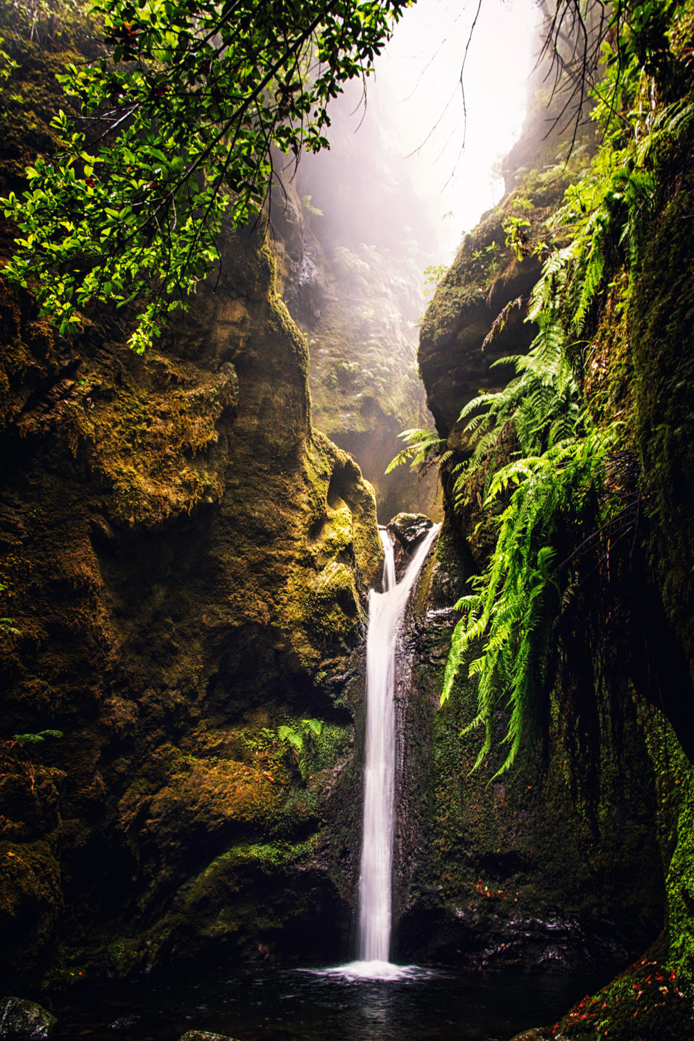 Sigma 17-70mm F2.8-4 DC Macro OS HSM sample photo. Hidden waterfall photography