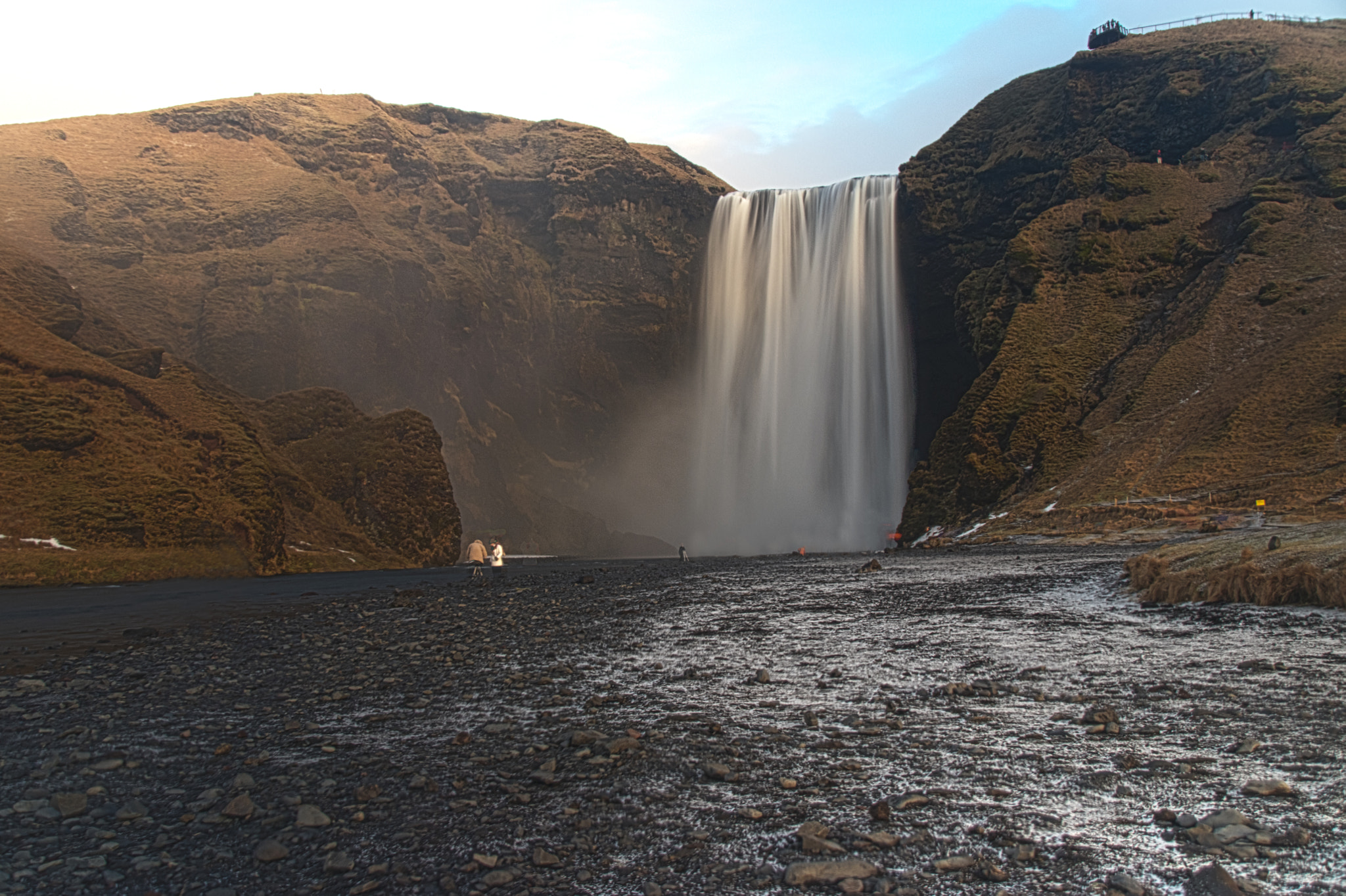 Sigma 18-250mm F3.5-6.3 DC OS HSM sample photo. Waterfall iceland photography