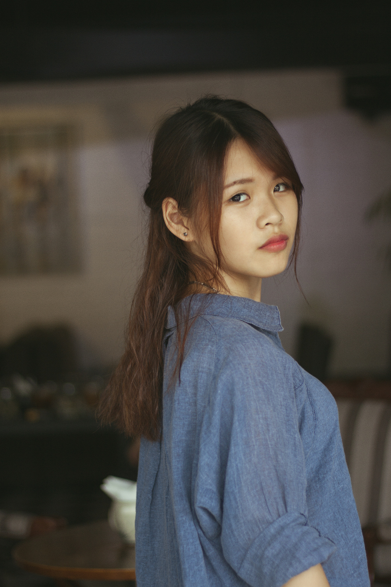 Canon EOS 50D + Canon EF 50mm F1.8 STM sample photo. G i r l photography
