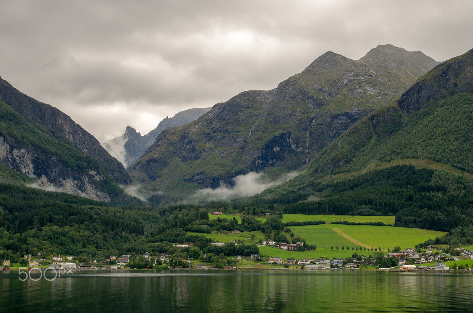 Pentax K-5 IIs sample photo. Village by the mountain photography