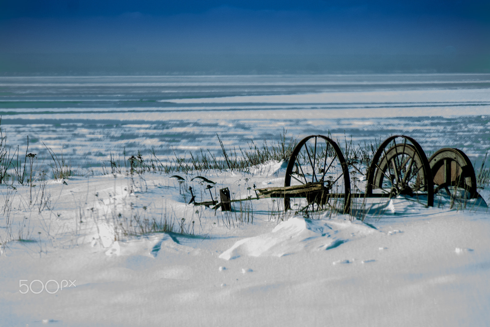 Pentax K-S1 sample photo. Cold bay snow photography