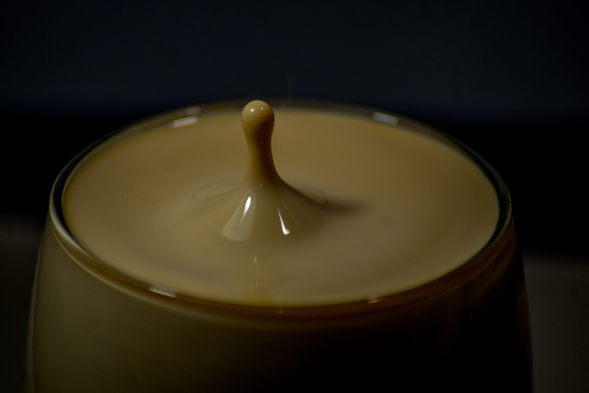 Pentax K-S1 sample photo. Splash drop photography
