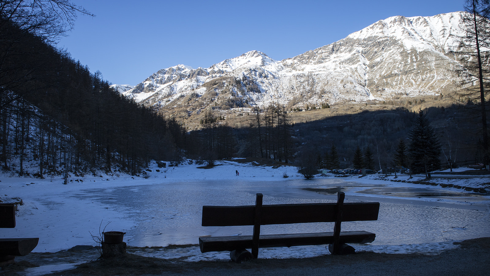 Canon EOS M3 sample photo. Laux lake on ice photography