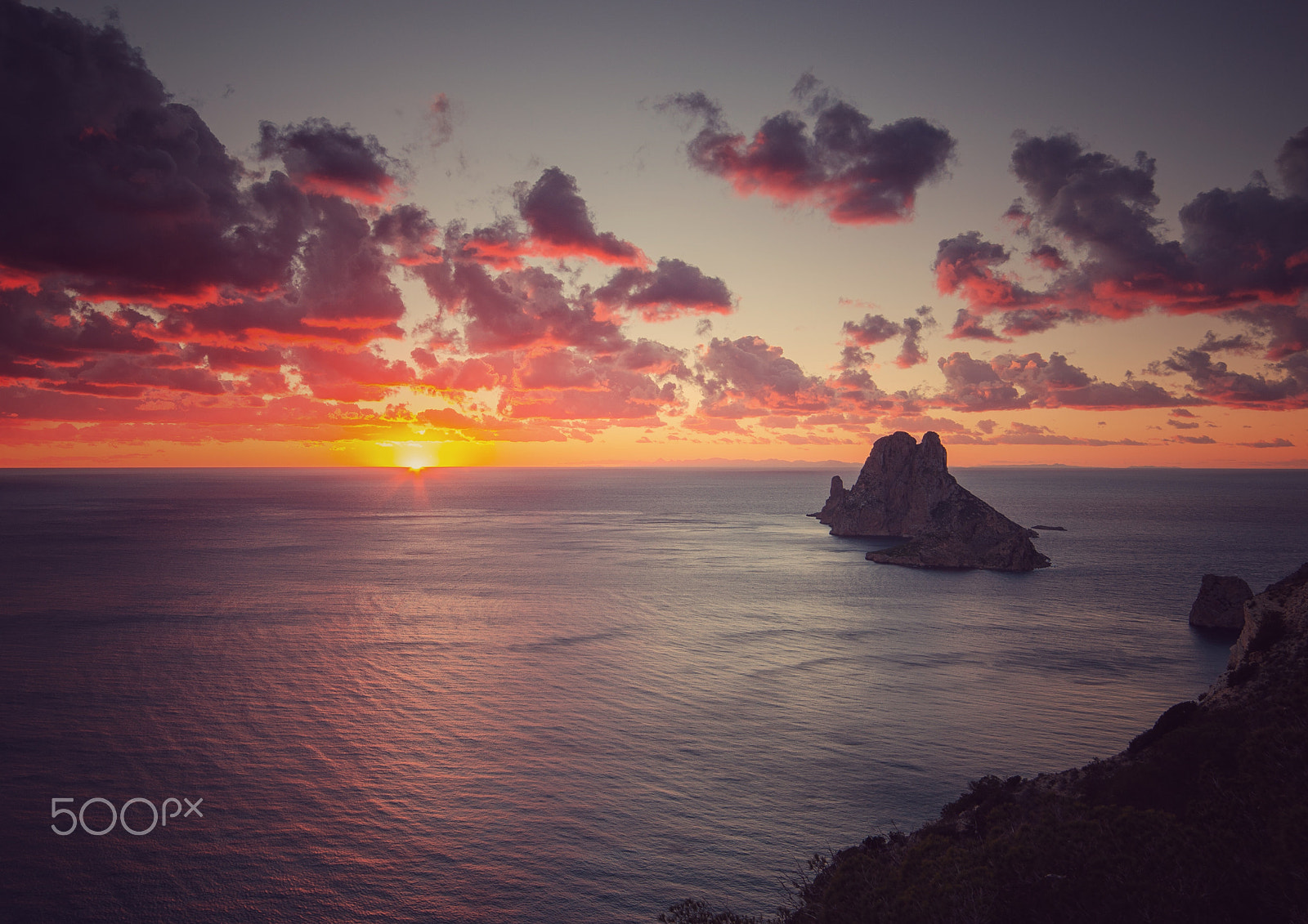 Samyang 14mm F2.8 ED AS IF UMC sample photo. Sunset @ es vedra photography
