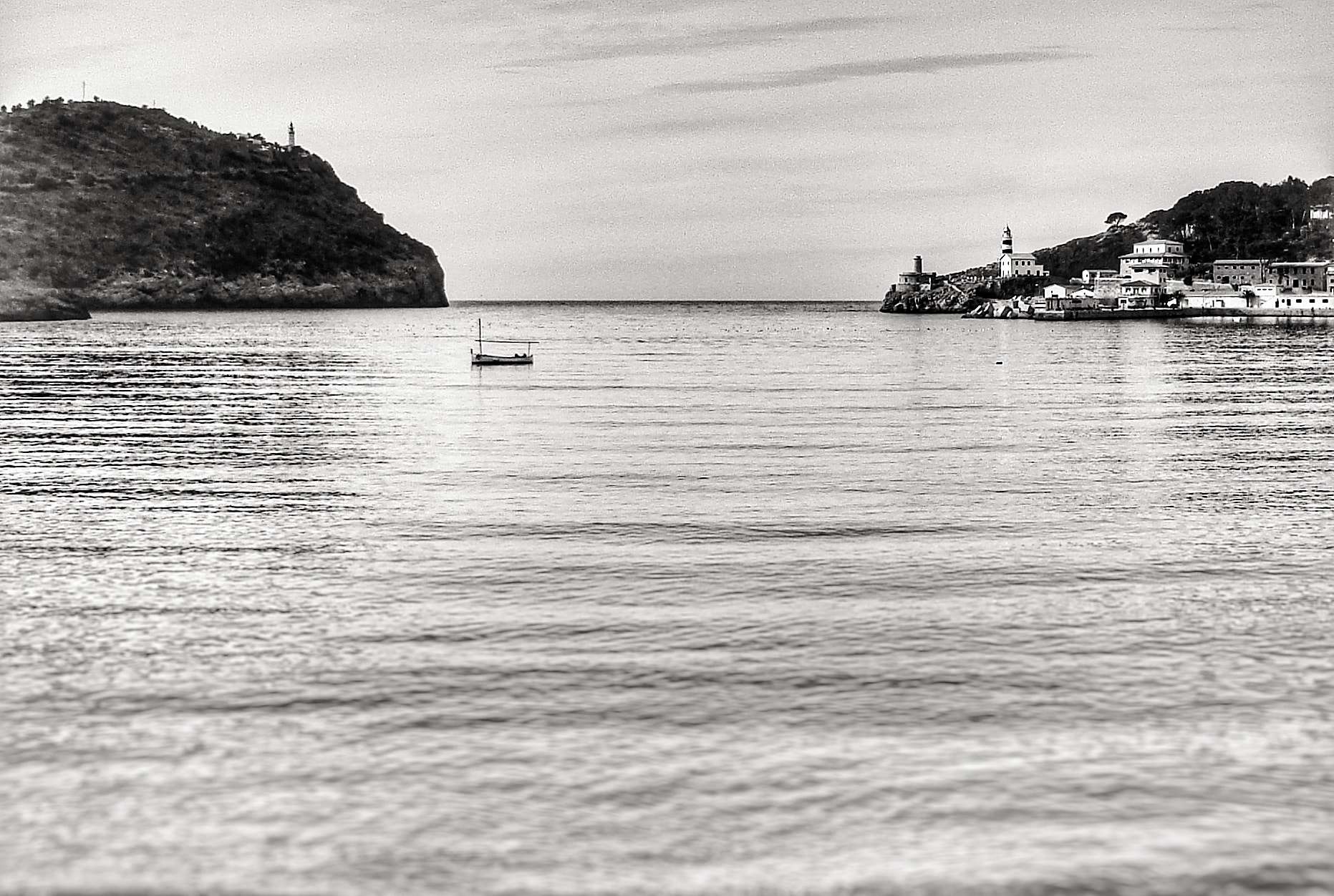 Sony DSC-S600 sample photo. El puerto de soller en invierno photography