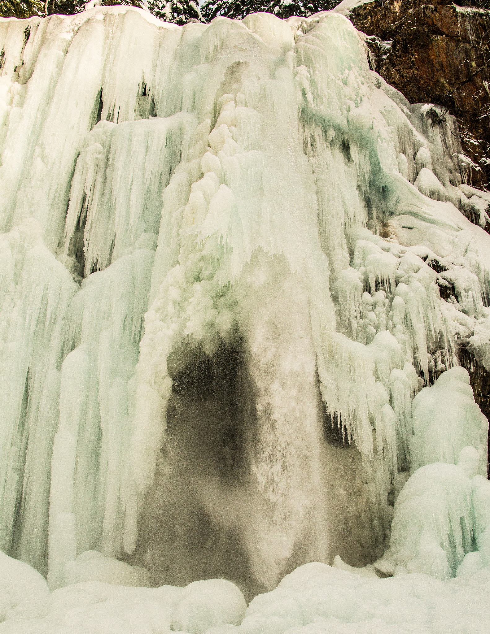 Canon EOS 70D sample photo. Icefalls photography