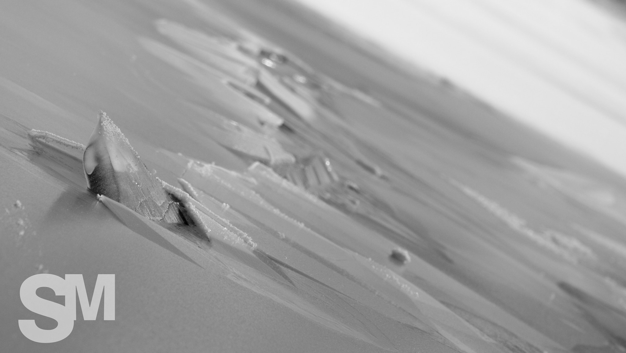 Nikon AF-S Nikkor 70-200mm F2.8G ED VR II sample photo. Broken ice photography