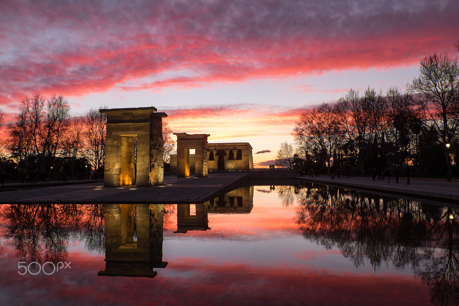 Fujifilm X-T1 + Fujifilm XC 16-50mm F3.5-5.6 OIS II sample photo. Templo de debod, madrid photography