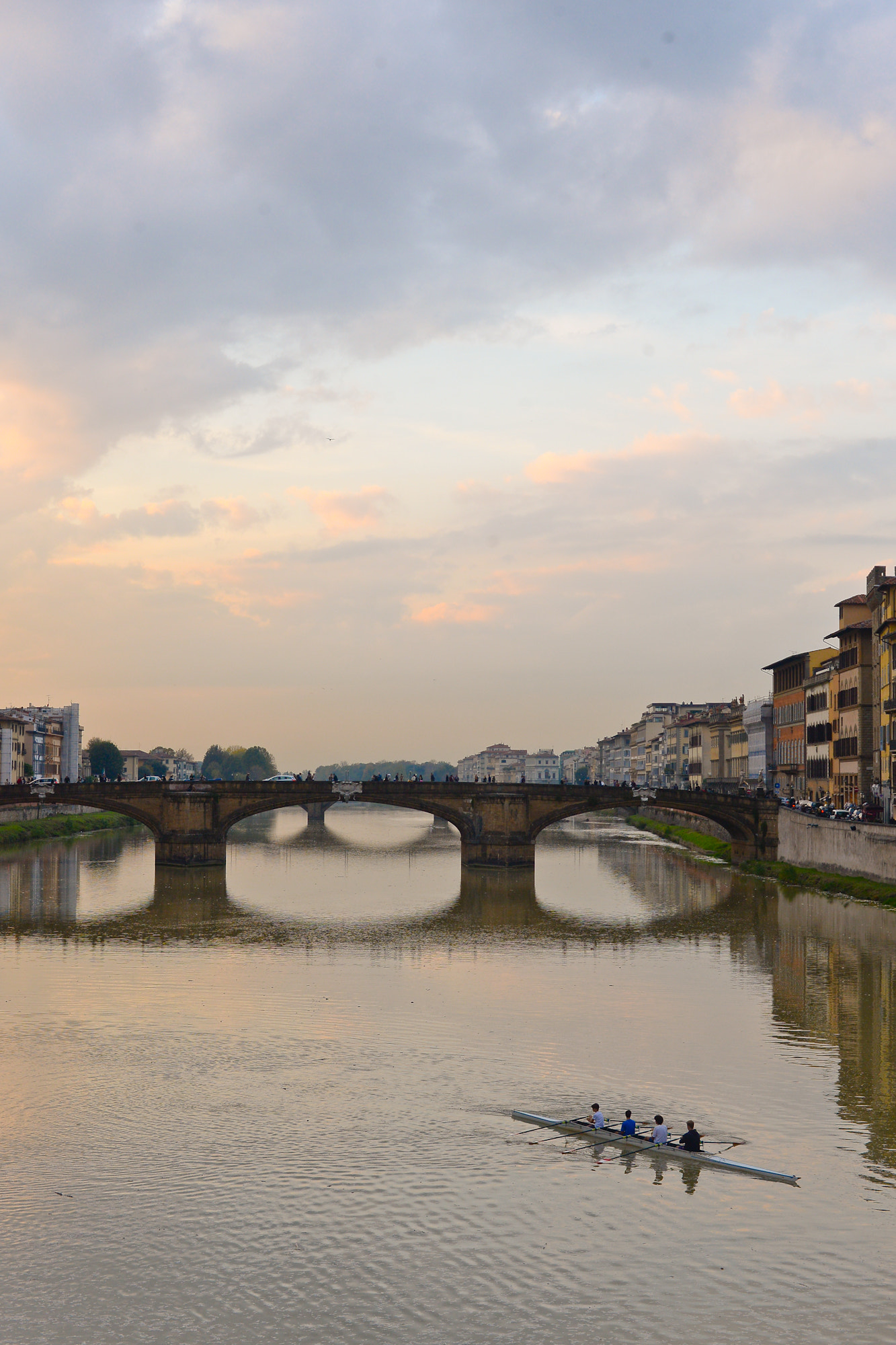 Nikon D610 + Sigma 50mm F1.4 DG HSM Art sample photo. Sunset in florence photography