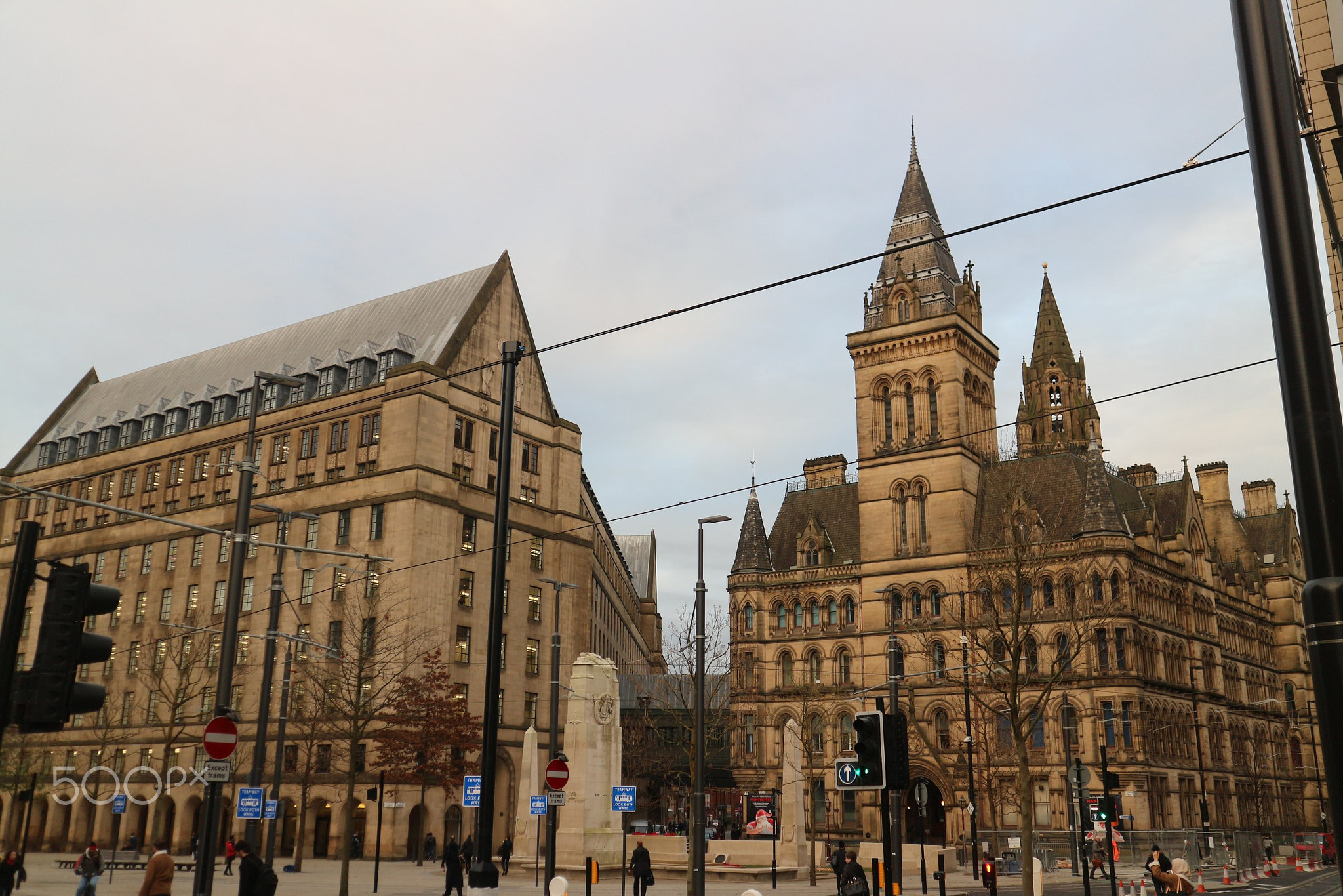 The Back Of Manchester Town Hall