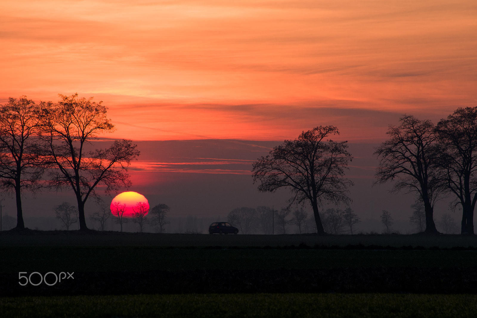 Pentax smc DA 50-200mm F4-5.6 ED sample photo. Sunset photography