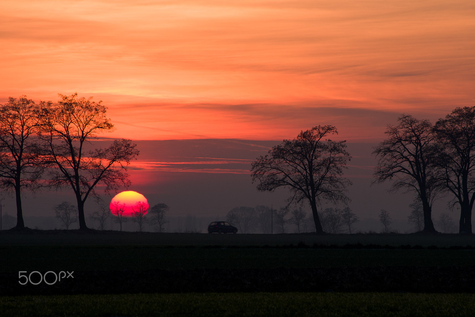 Pentax K-5 IIs + Pentax smc DA 50-200mm F4-5.6 ED sample photo. Sunset photography