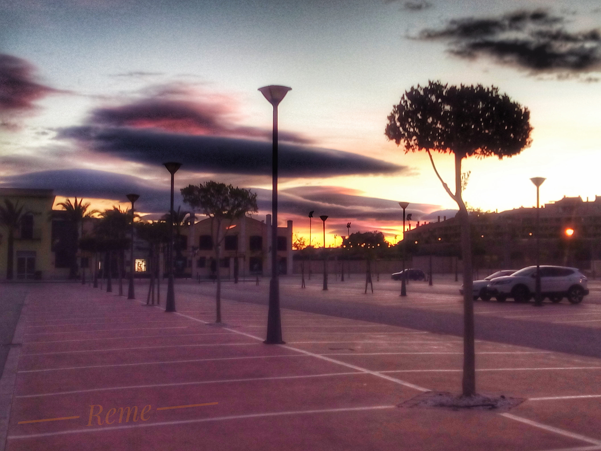 bq Aquaris E5 HD sample photo. Sunset photography