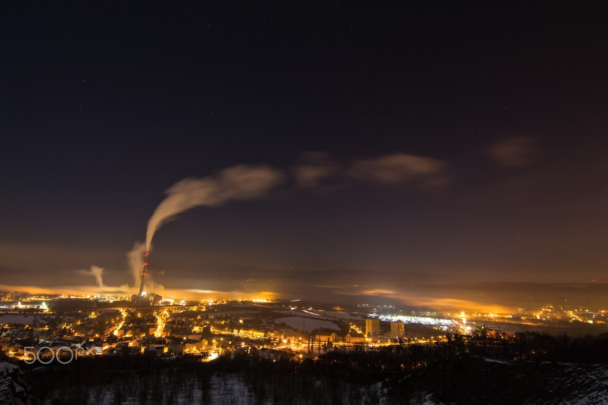 Tokina AT-X Pro 12-24mm F4 (IF) DX sample photo. Night city photography
