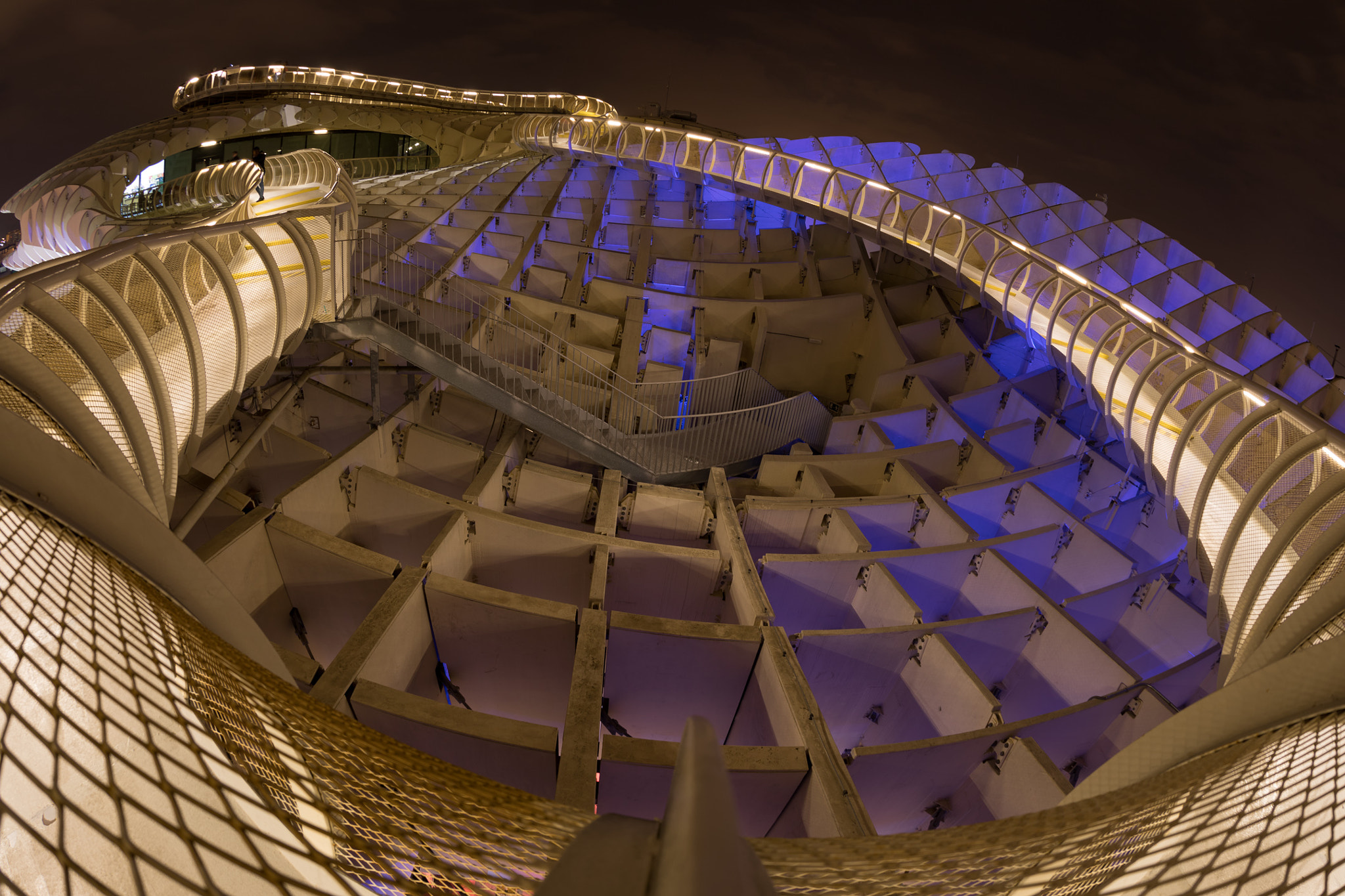 Canon EF 8-15mm F4L Fisheye USM sample photo. Las setas de sevilla photography