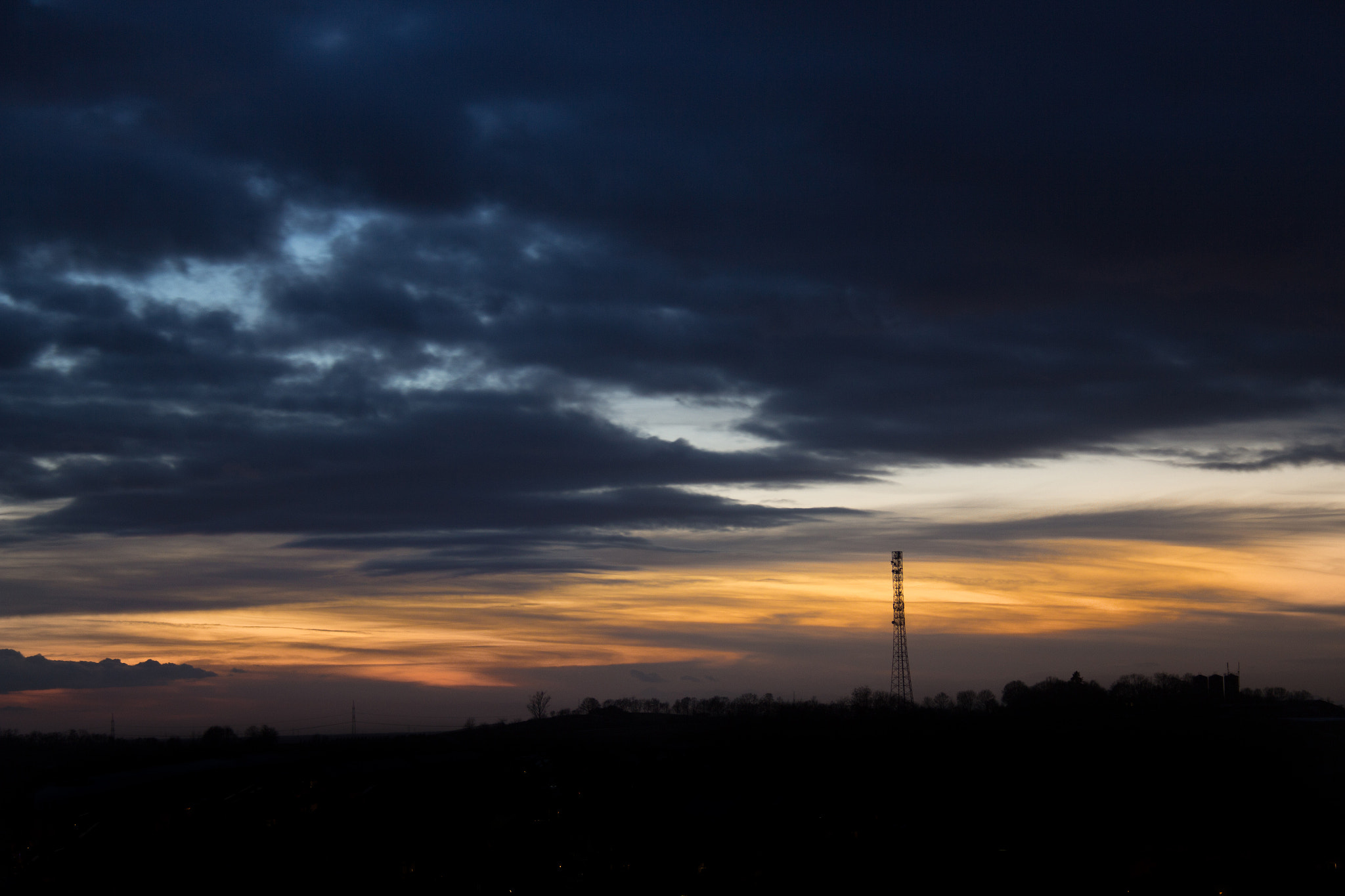 Canon EF-S 18-55mm F3.5-5.6 II sample photo. Sunset 15.01 photography