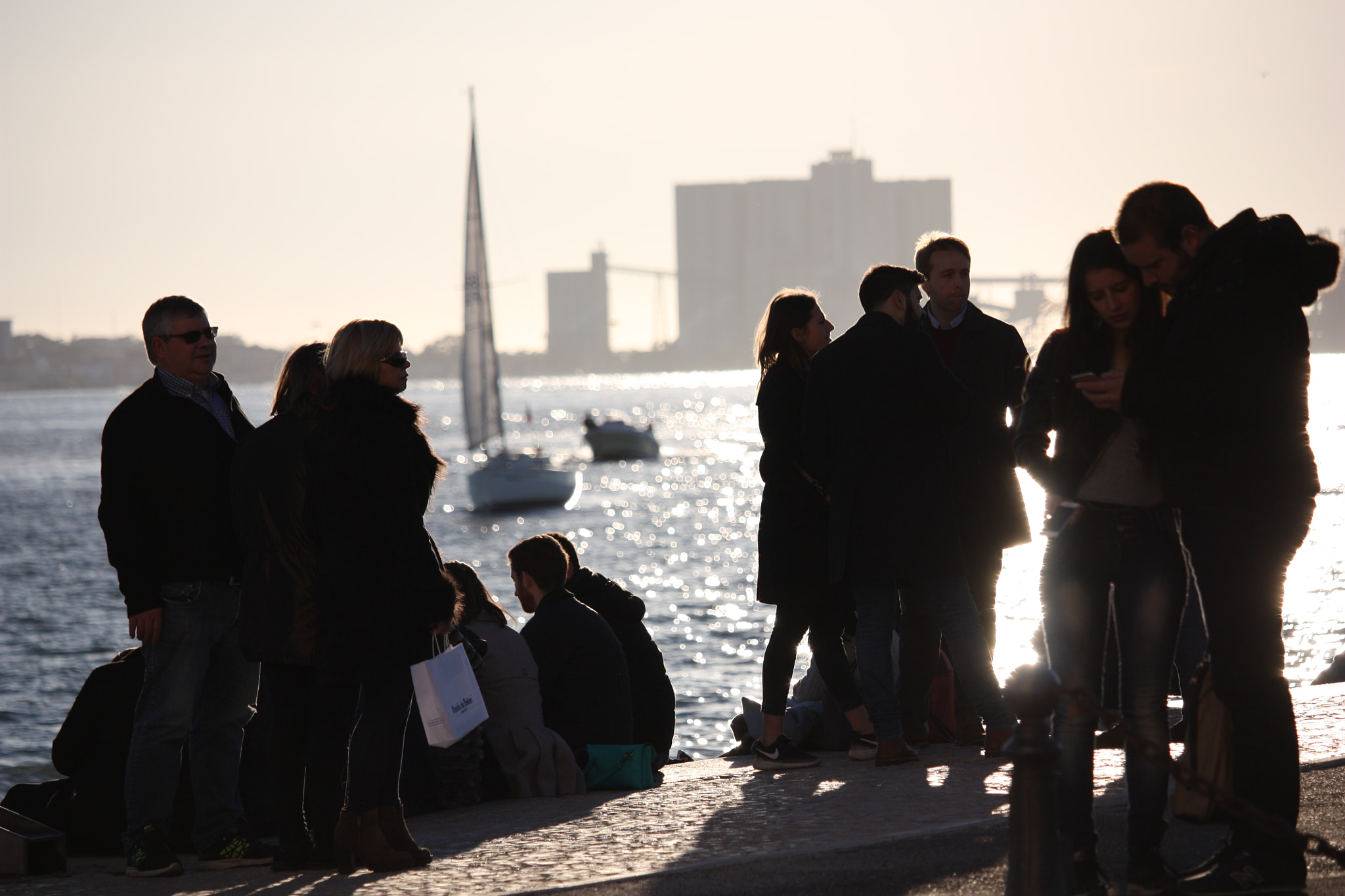 Canon EF-S 55-250mm F4-5.6 IS STM sample photo. Tejo river photography