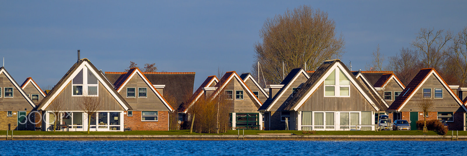 Canon EF 300mm F2.8L IS II USM sample photo. Panorama of holiday resort houses terherne photography
