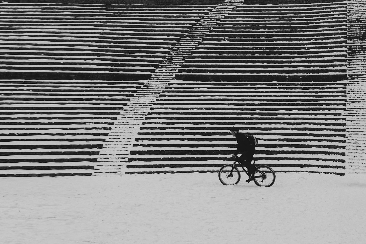 Pentax smc DA 12-24mm F4.0 ED AL (IF) sample photo. Snow biker photography