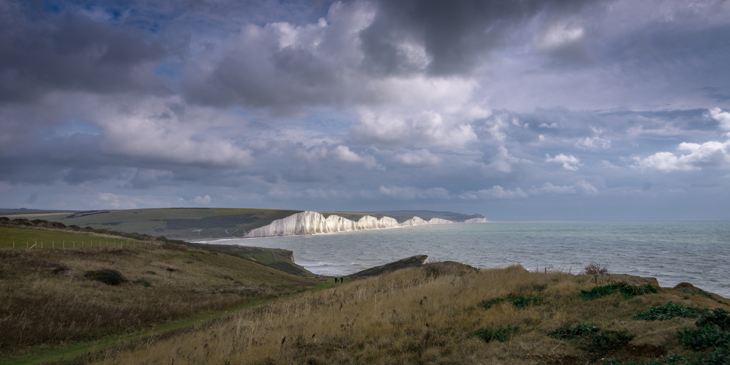 Nikon D800 + Tokina AT-X 16-28mm F2.8 Pro FX sample photo. Seven sisters england photography