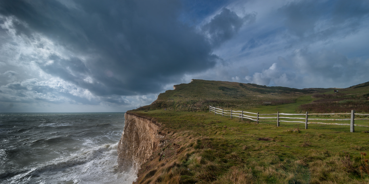 Nikon D800 + Tokina AT-X 16-28mm F2.8 Pro FX sample photo. Seven sisters england photography