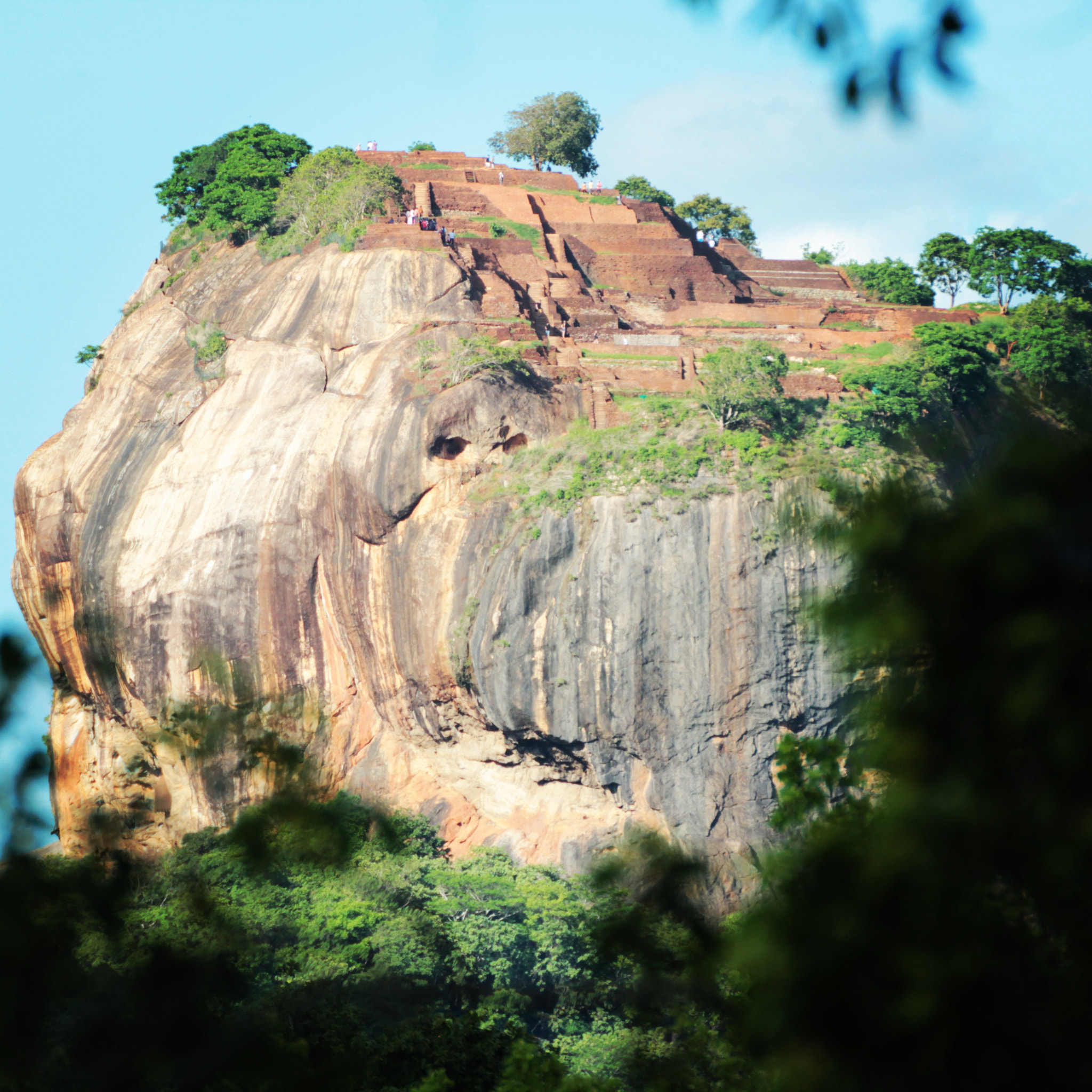 Canon 170-500mm sample photo. Sigiria rock. sri lanka photography