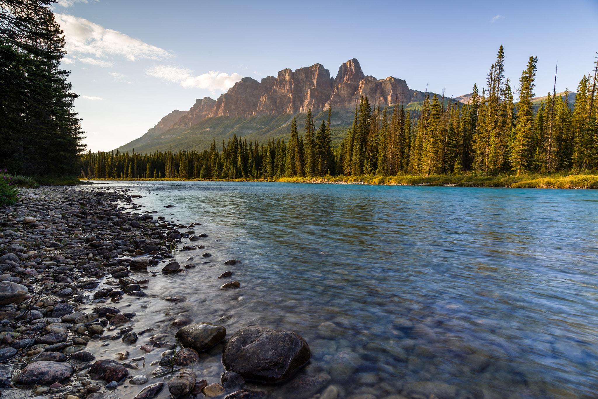 Pentax K-1 sample photo. Classic castle mountain photography