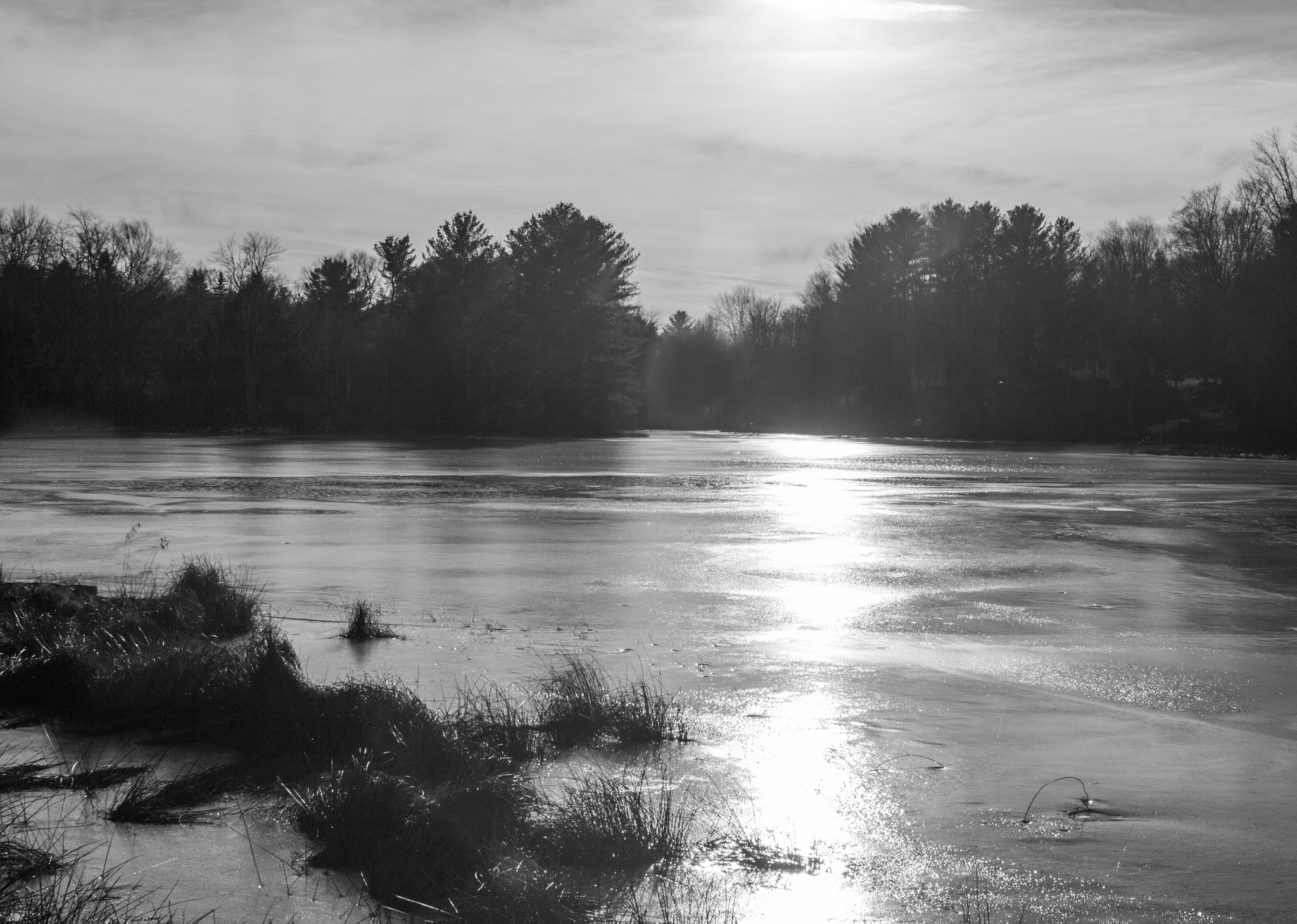 Canon EF 28-80mm f/3.5-5.6 USM sample photo. Sunlight on cold ice photography