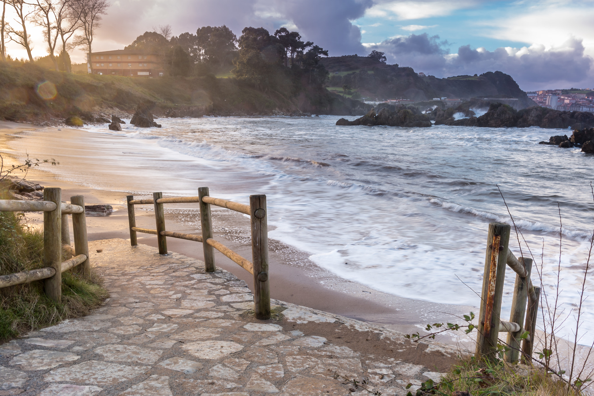 Sigma 17-50mm F2.8 EX DC OS HSM sample photo. Path to the huelgues beach photography