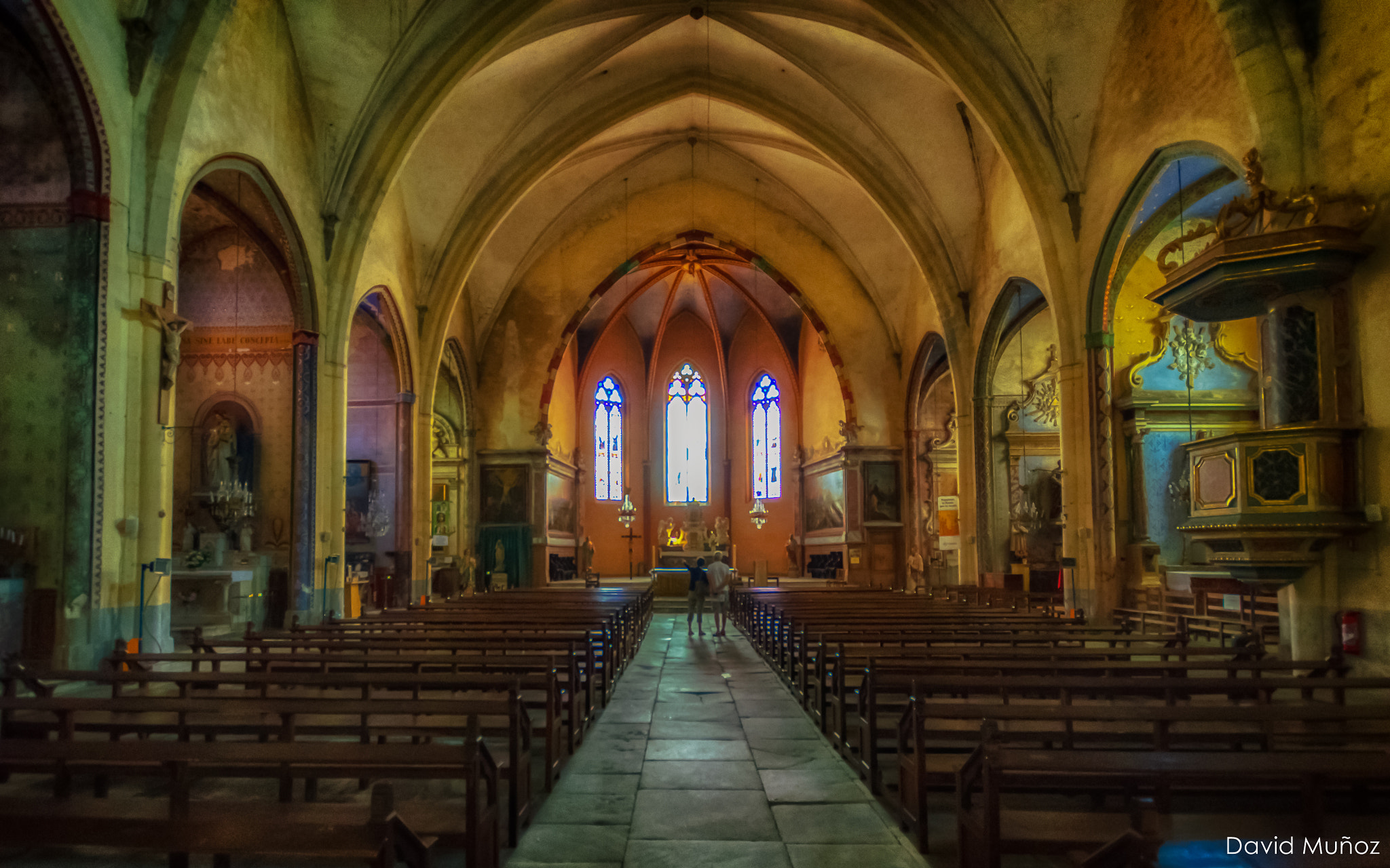 Sigma 10-20mm F3.5 EX DC HSM sample photo. Église saint-andré. montolieu. photography