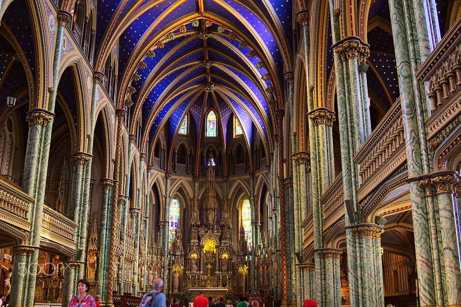 Canon EOS 600D (Rebel EOS T3i / EOS Kiss X5) sample photo. Notre-dame cathedral basilica photography