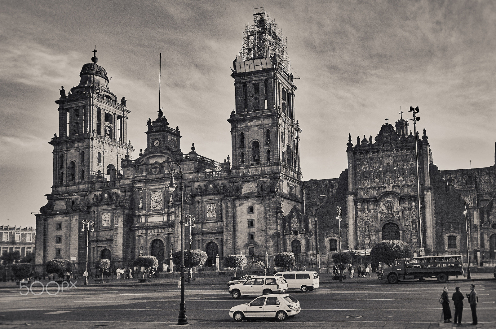 Nikon D300 sample photo. The metropolitan cathedral in mexico city photography