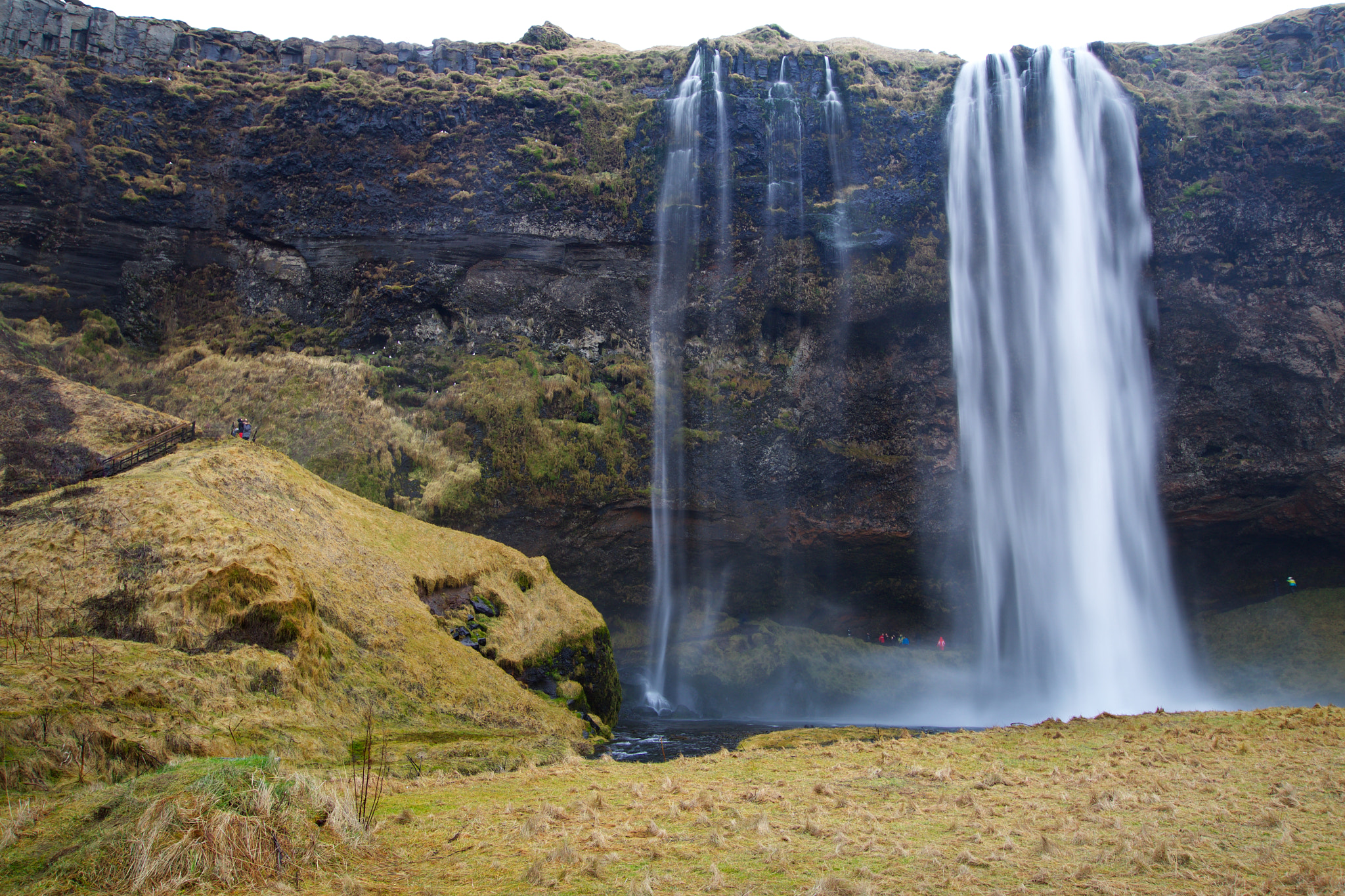 Sigma 10-20mm F3.5 EX DC HSM sample photo. Waterfall iceland photography