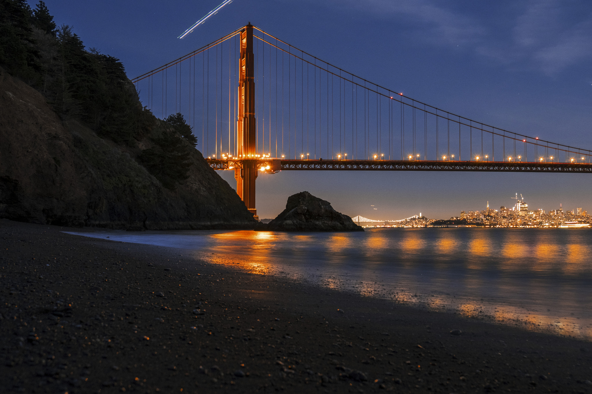 Fujifilm X-Pro2 + Fujifilm XF 18-135mm F3.5-5.6 R LM OIS WR sample photo. The golden gate bridge photography