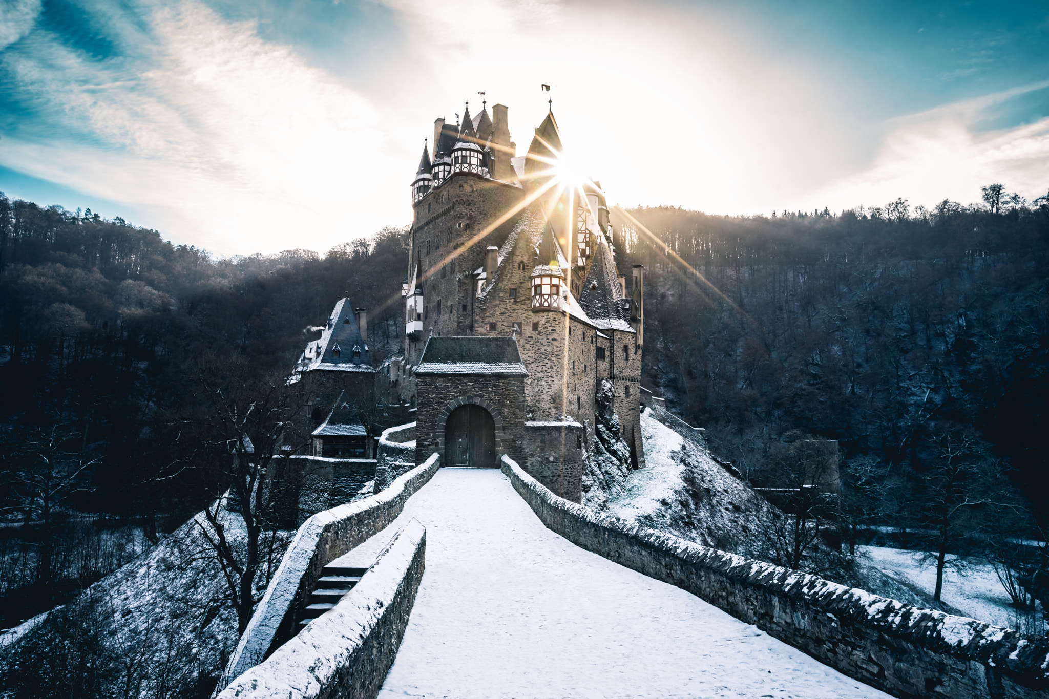 Sony a7 II + Sony DT 50mm F1.8 SAM sample photo. Burg eltz photography