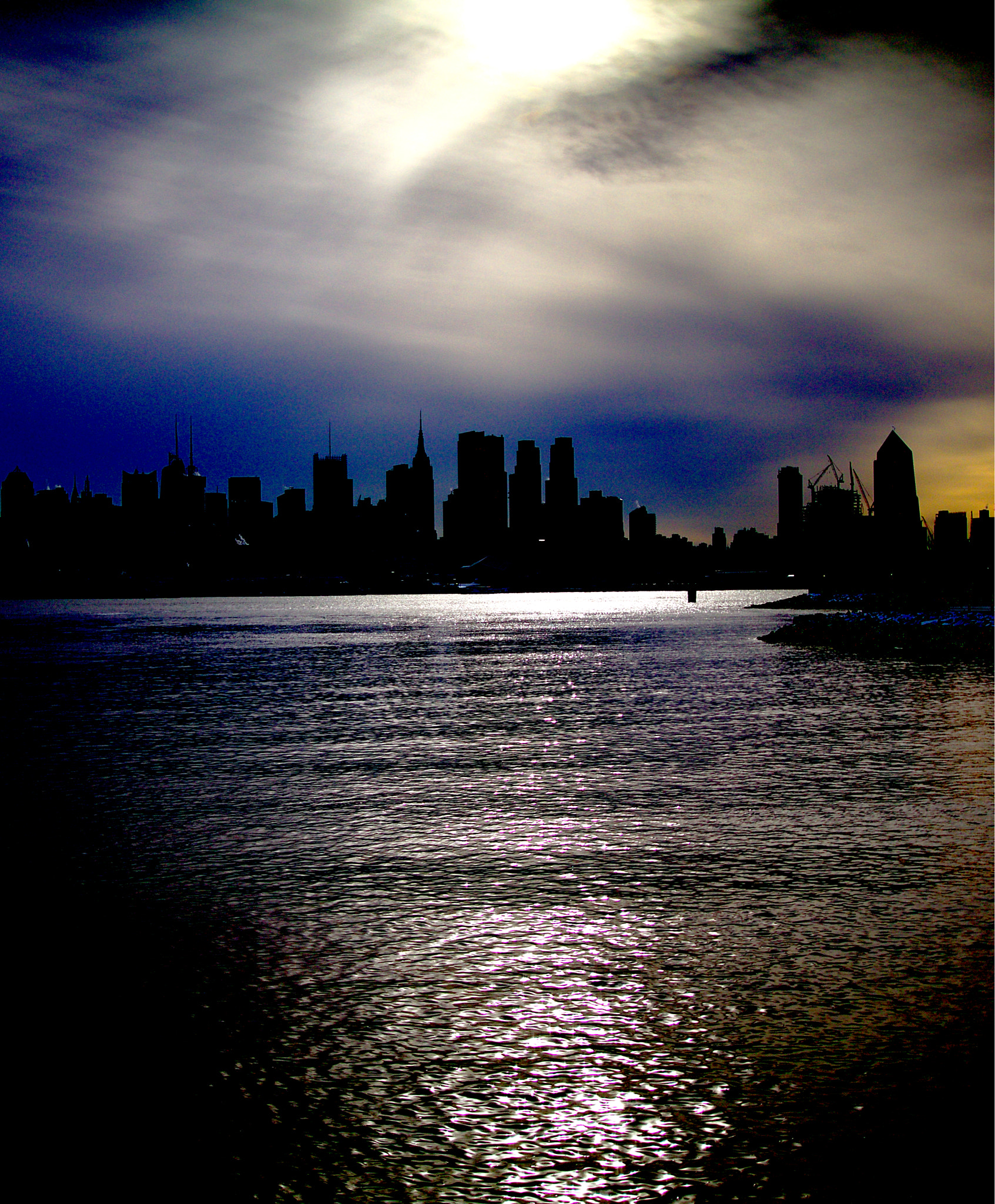 Sigma 10-20mm F3.5 EX DC HSM sample photo. Nyc from nj ferry port photography