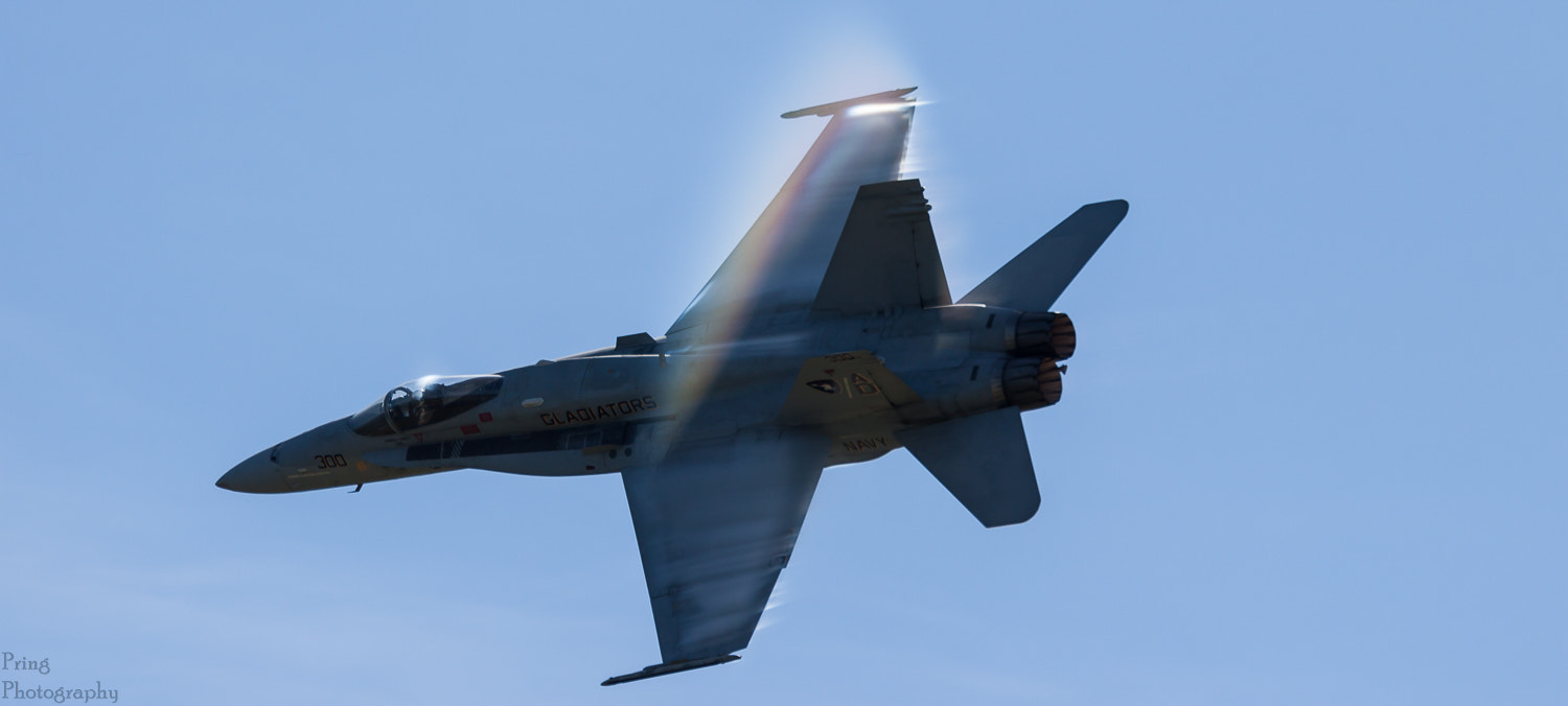 Canon EF 100-400mm F4.5-5.6L IS USM sample photo. Stuart airshow - f18 hornet photography