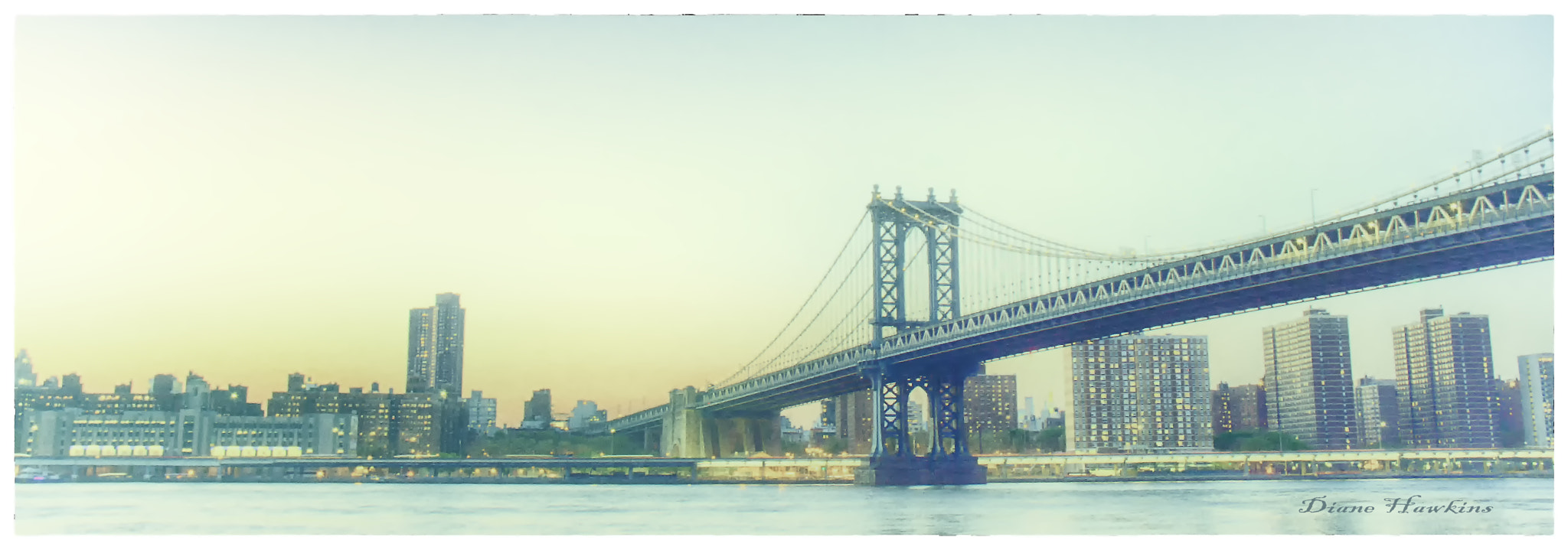 Nikon D3200 sample photo. Pastel bridge in ny photography