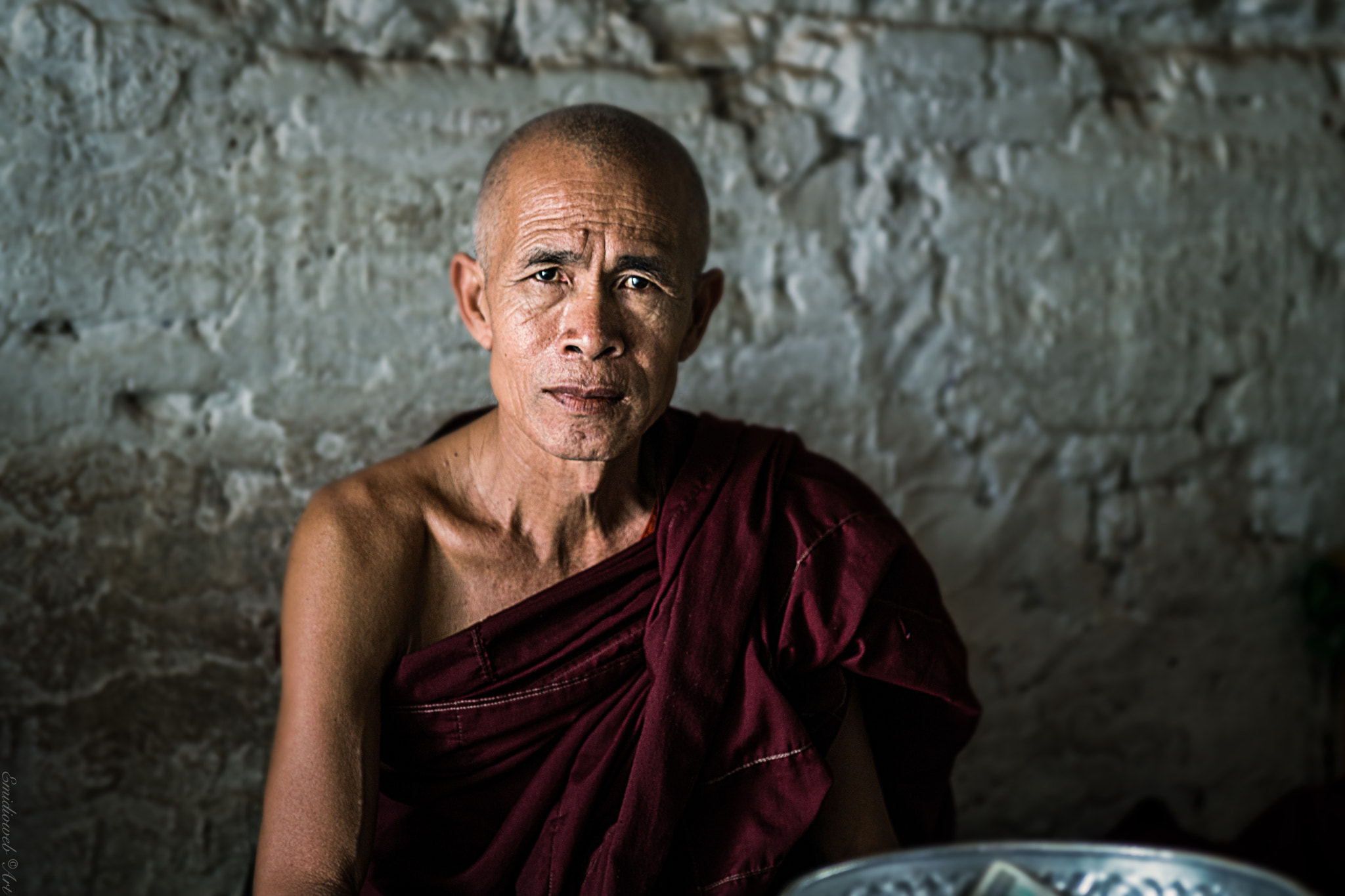 Sony a99 II sample photo. Birmania buddhist munk photography