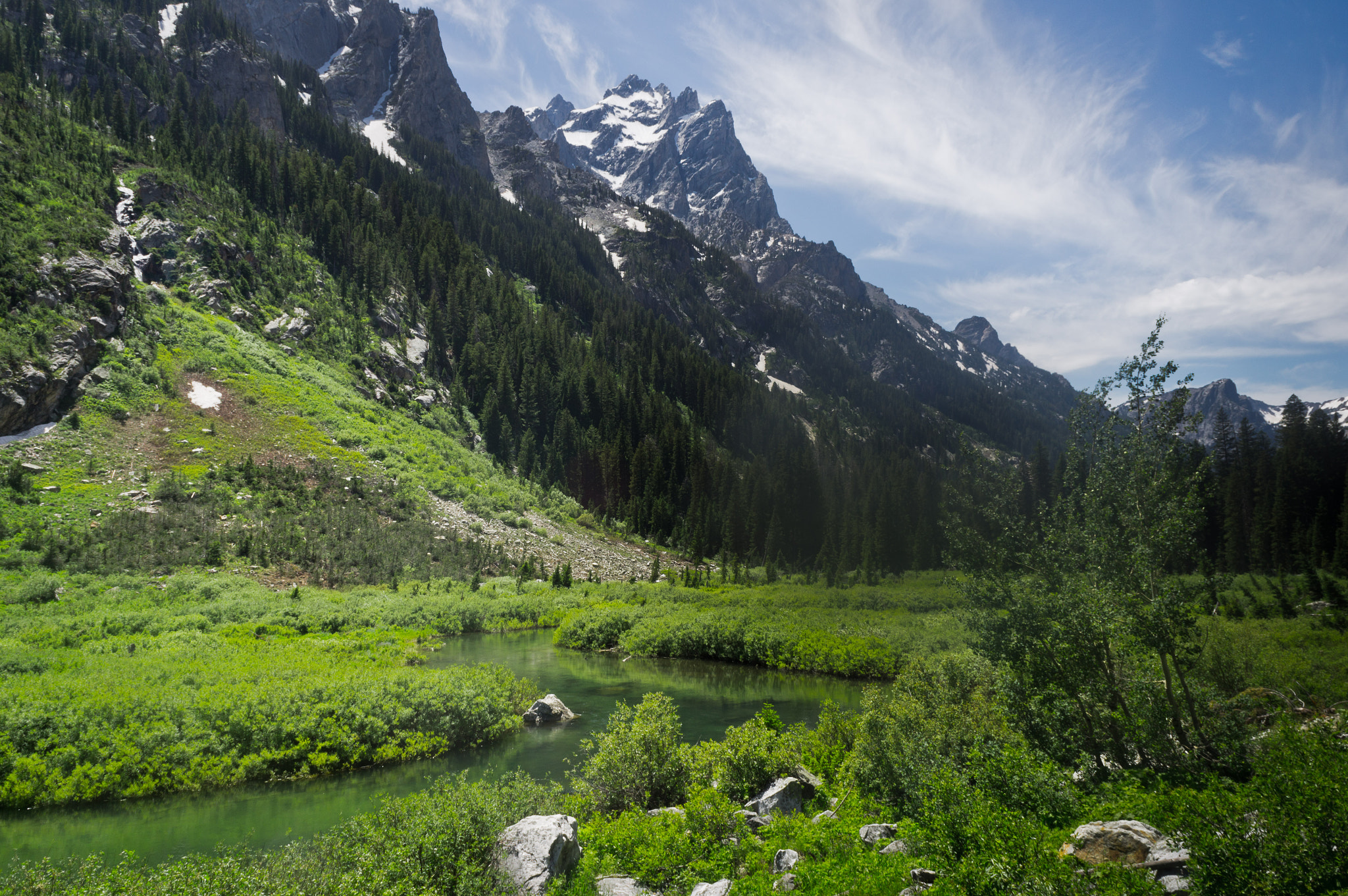 Sony Alpha NEX-C3 sample photo. Grand teton national park photography