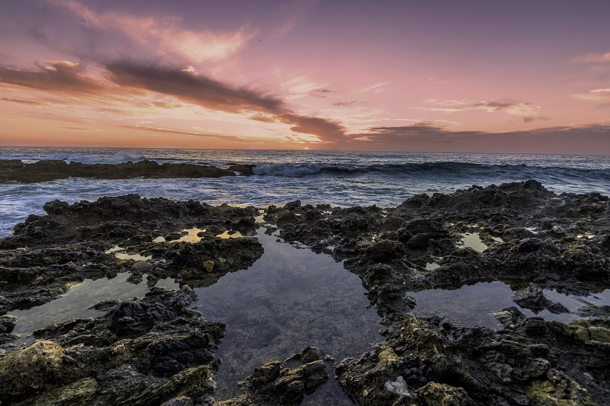 Nikon D810 sample photo. Sunset at victoria beach photography