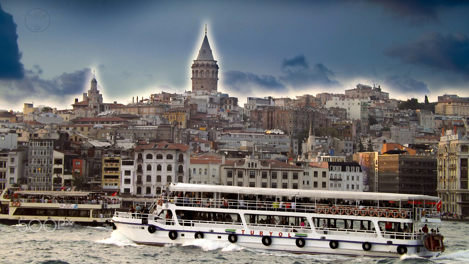 Fujifilm FinePix S4200 sample photo. Landscape - galata tower - bosphorus photography