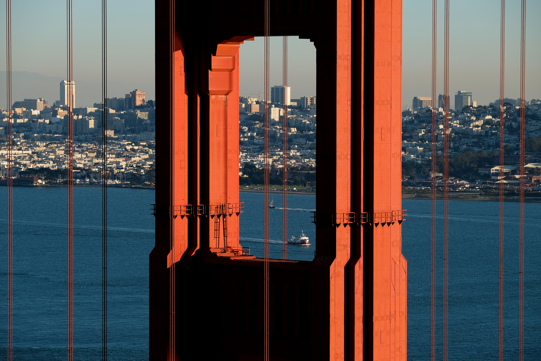 Fujifilm X-Pro2 + Fujifilm XF 50-140mm F2.8 R LM OIS WR sample photo. Stunning golden gate bridge photography