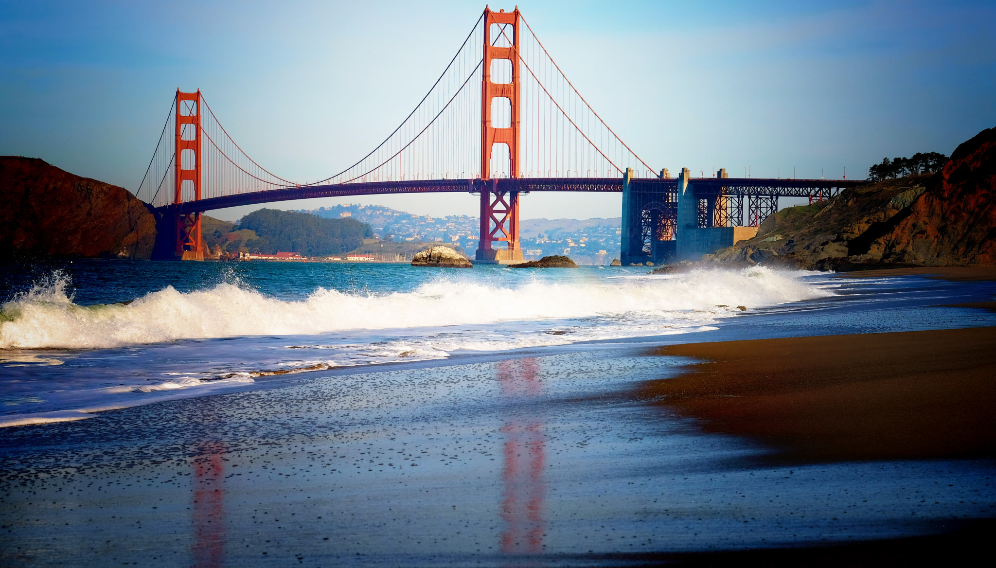 Fujifilm X-Pro2 + Fujifilm XF 50-140mm F2.8 R LM OIS WR sample photo. Stunning golden gate bridge photography