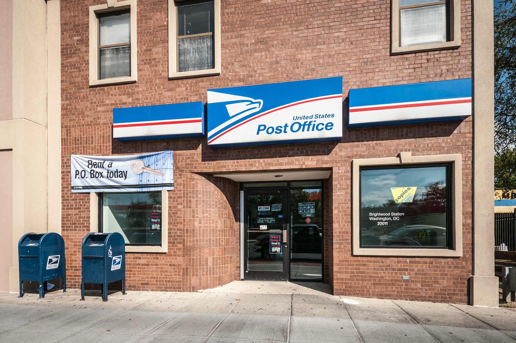 Nikon D300 sample photo. Brightwood post office washington d.c. photography