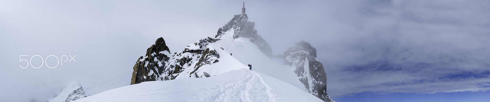 Fujifilm X-Pro1 + Fujifilm XF 23mm F1.4 R sample photo. Aiguille du midi photography